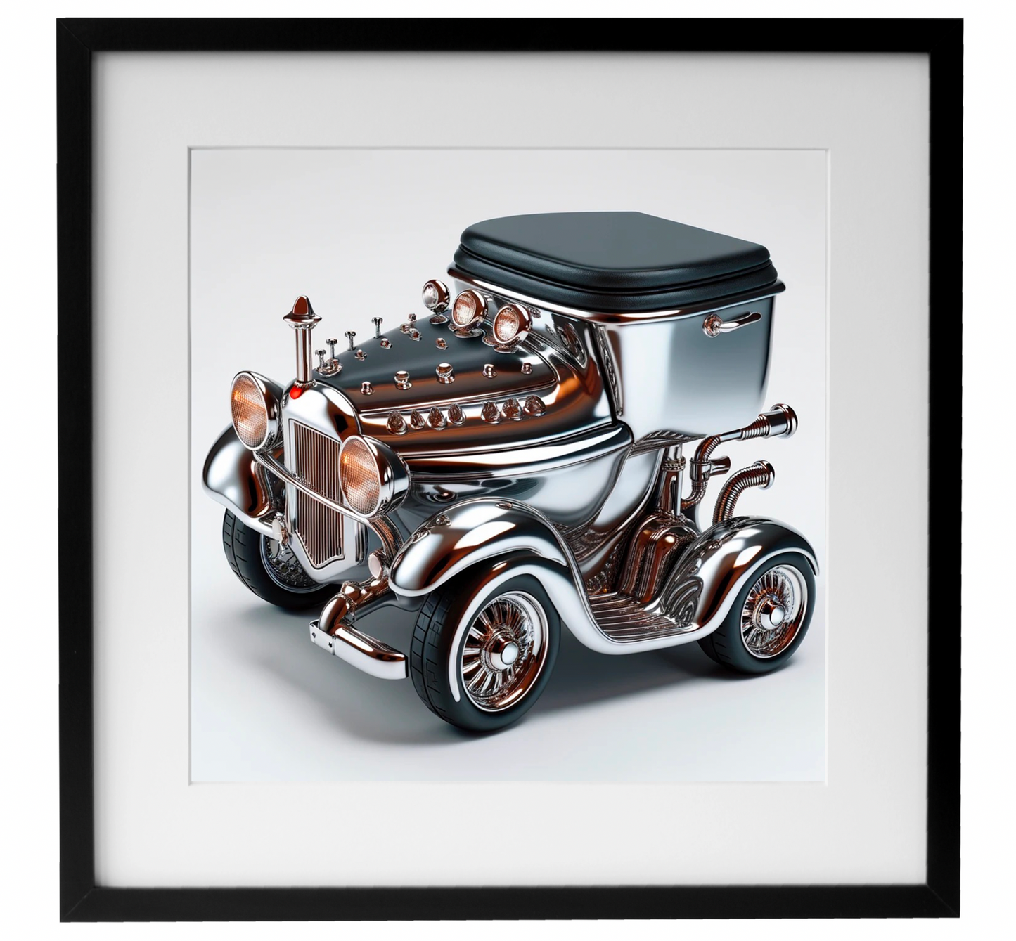 Stylized vehicle artwork