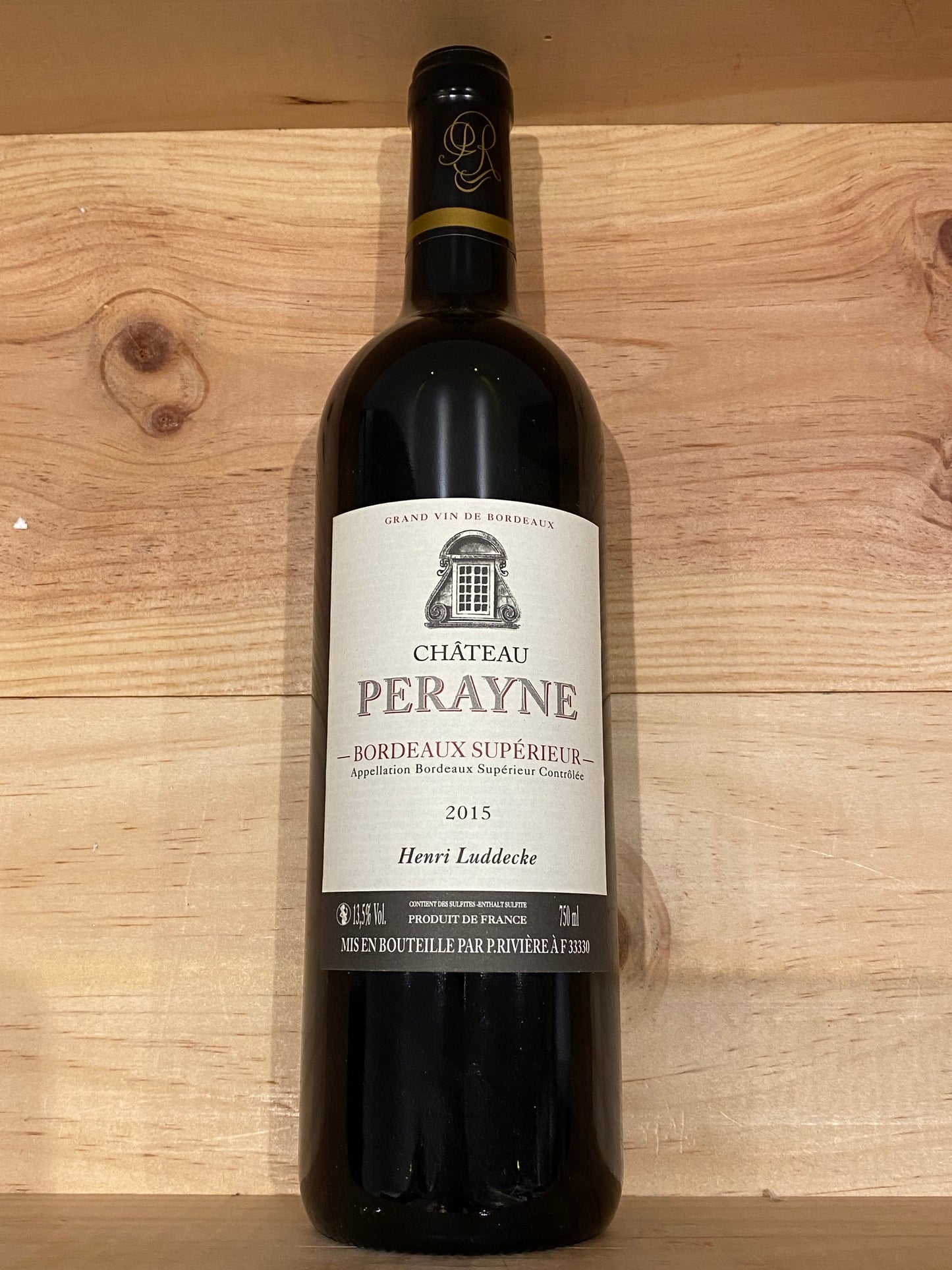 Château Perayne 2015 Bordeaux supérieur