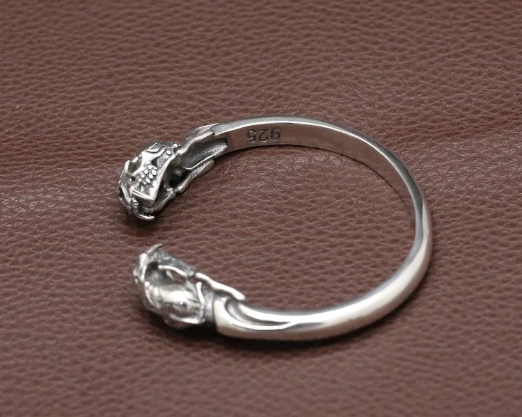 Snake Cuff Bracelet S925 Sterling Silver