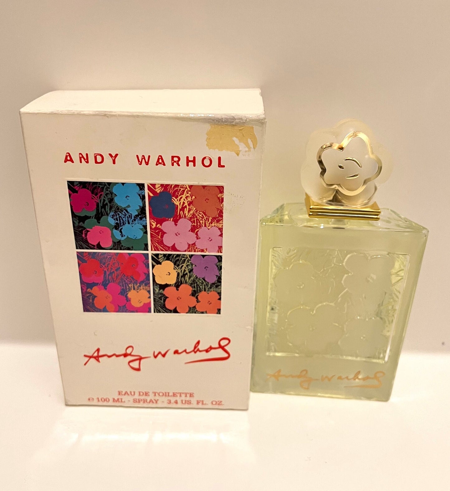 Andy Warhol Eau de toilette 100ml , rare , vintage