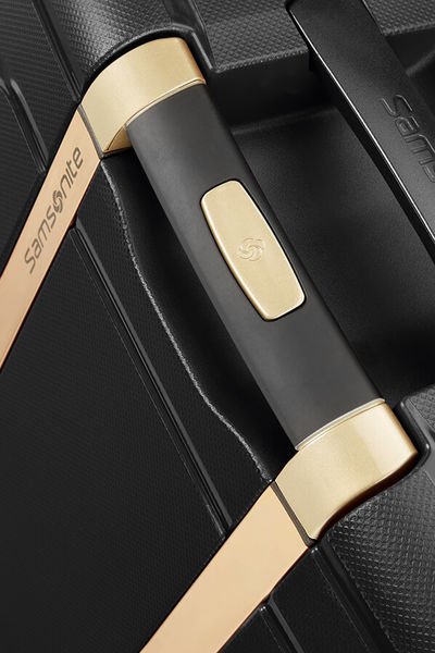 Samsonite S'cure dlx valise 4 roues 75cm Black/Gold Deluscious