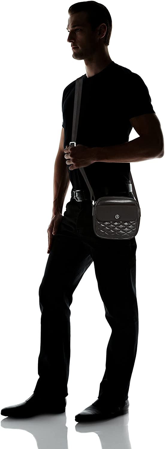 Mercedes Messenger Bag, Black MBS06160101/ DIAMONS 14
