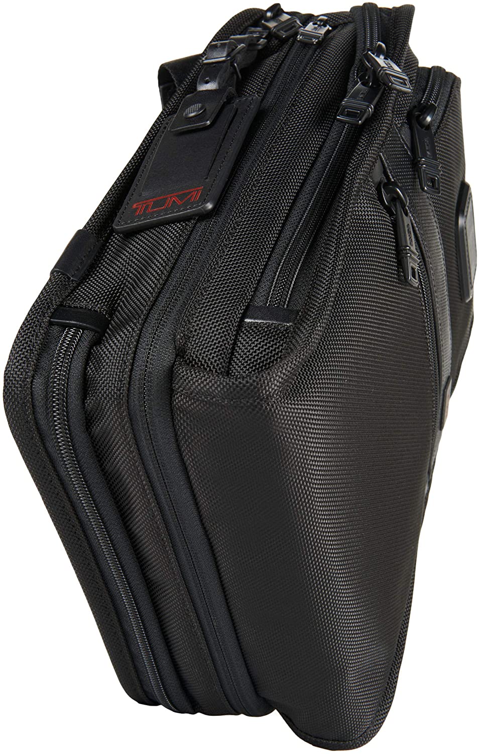 TUMI - Alpha 2 Organizer Travel Tote - Satchel Crossbody Bag for Men and Women - Black