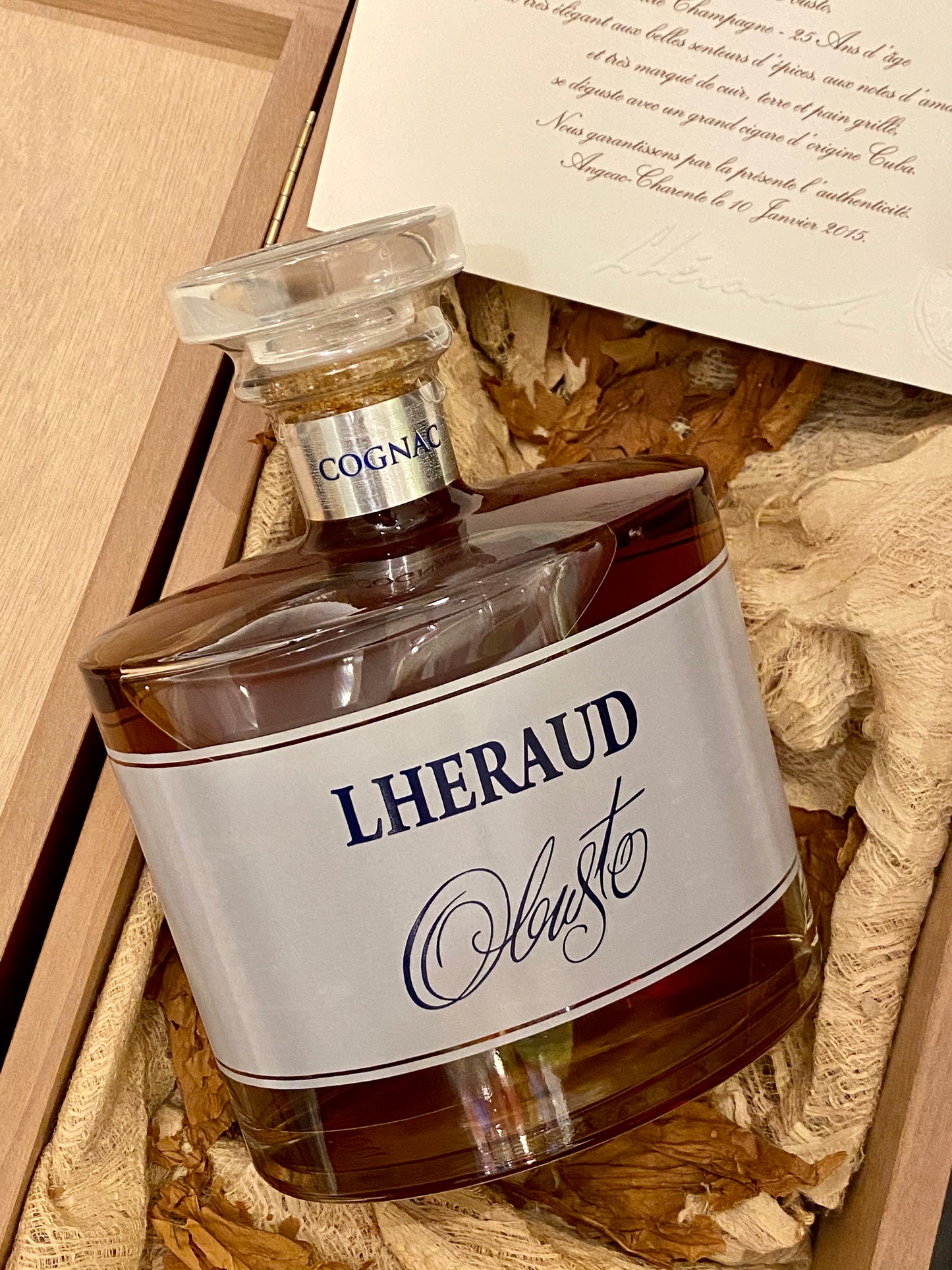 Lhéraud Cognac Obusto