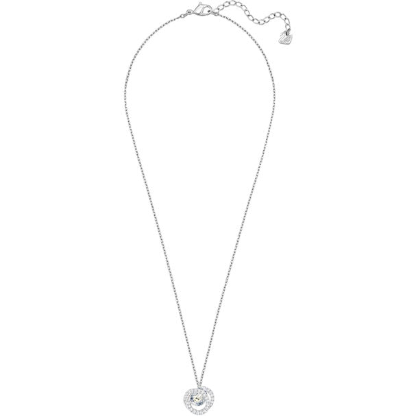 SWAROVSKI PENDENTIF GENERATION, PETIT, BLEU, MÉTAL RHODIÉ 5289028