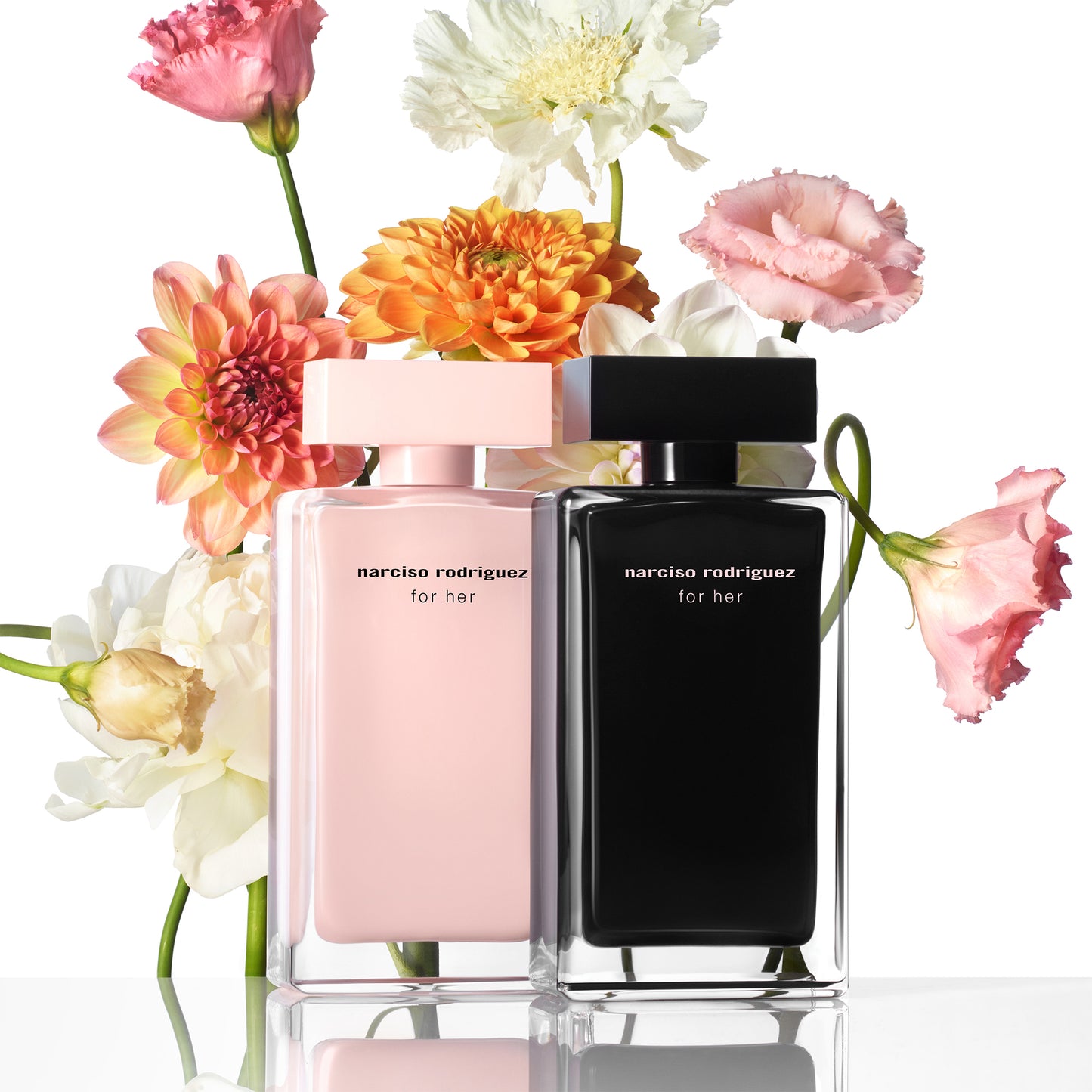 Narciso Rodriguez for her travel retail eau de toilette 100ml + body lotion 75ml