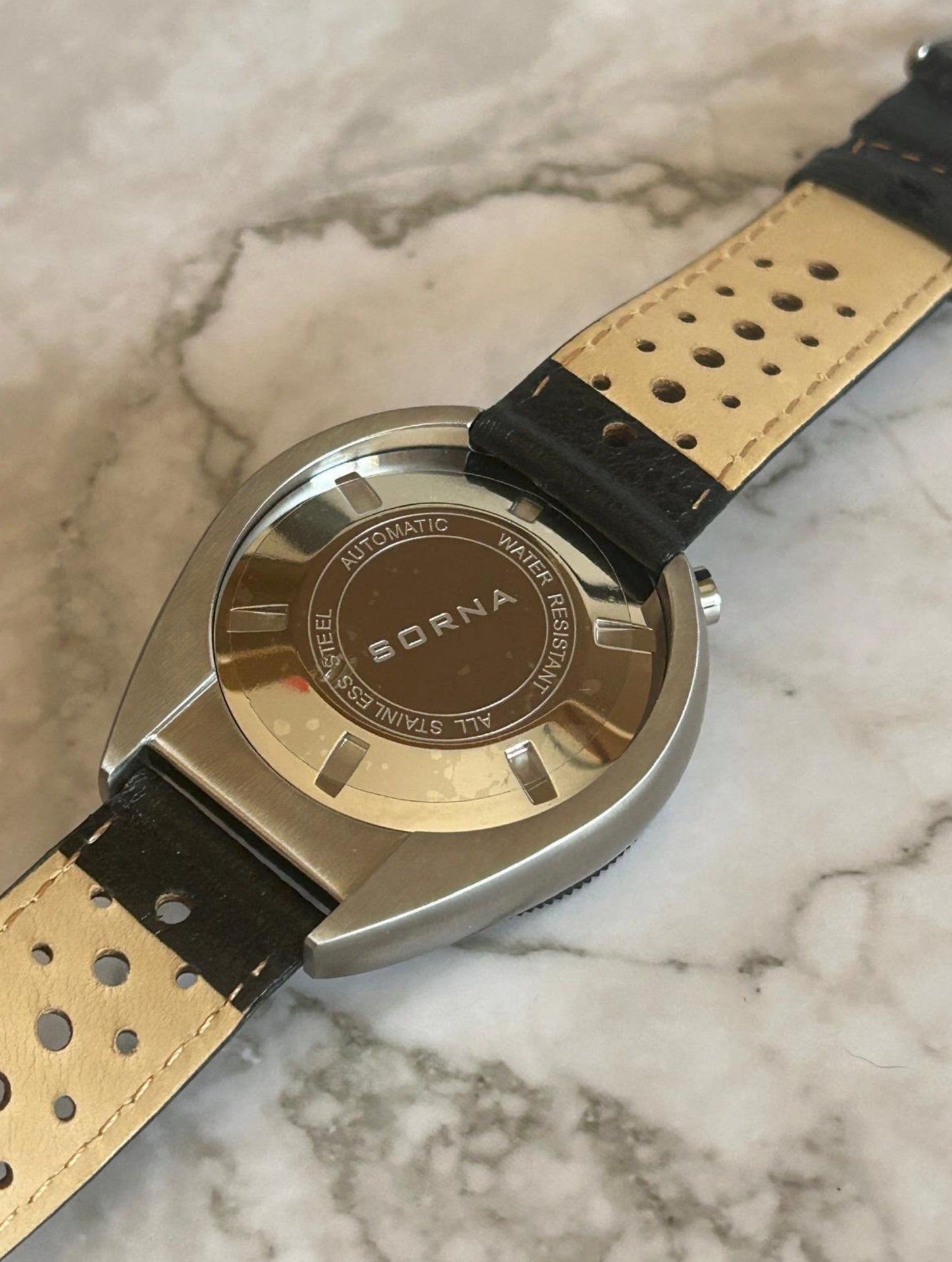SORNA Bullhead Automatic Watch – Tachymeter Scale