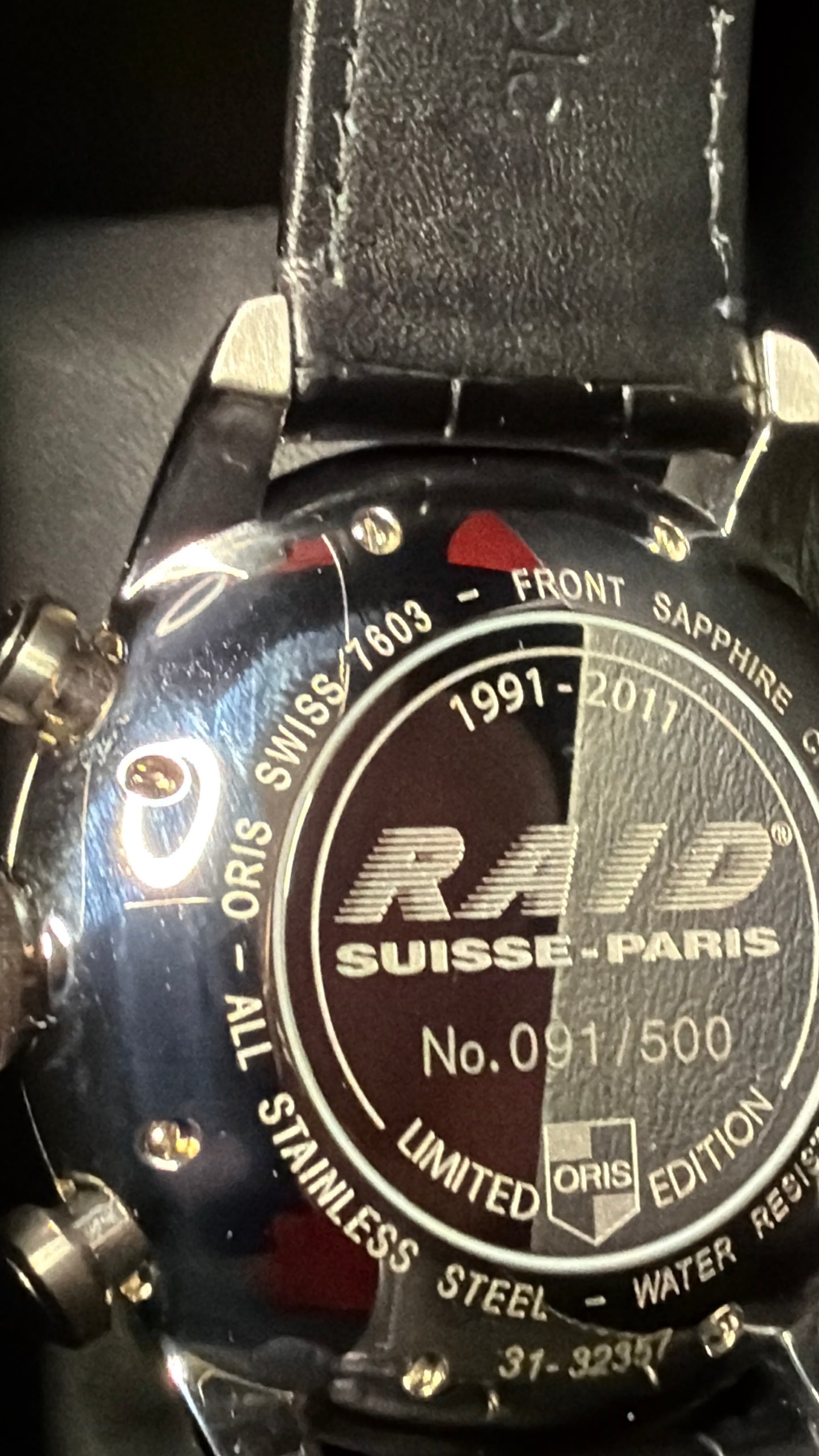 Oris RAID Chronograph limited Edition rare