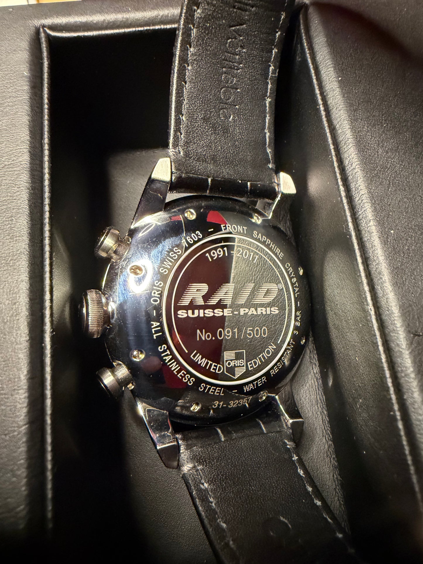 Oris RAID Chronograph limited Edition rare