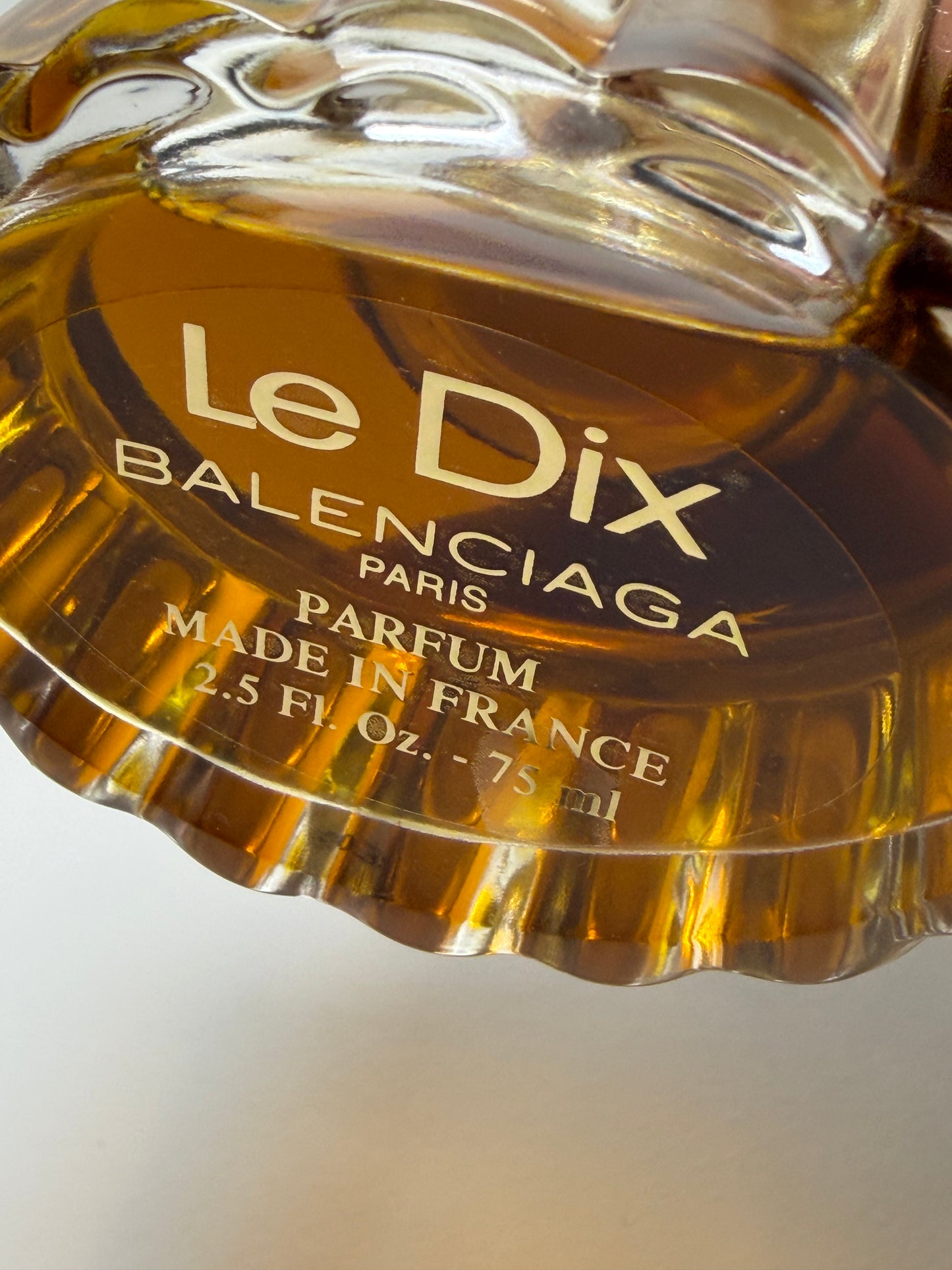 Balenciaga Le Dix (1997) Parfum 75ml - 50th anniversary limited edition - vintage 1997 very rare