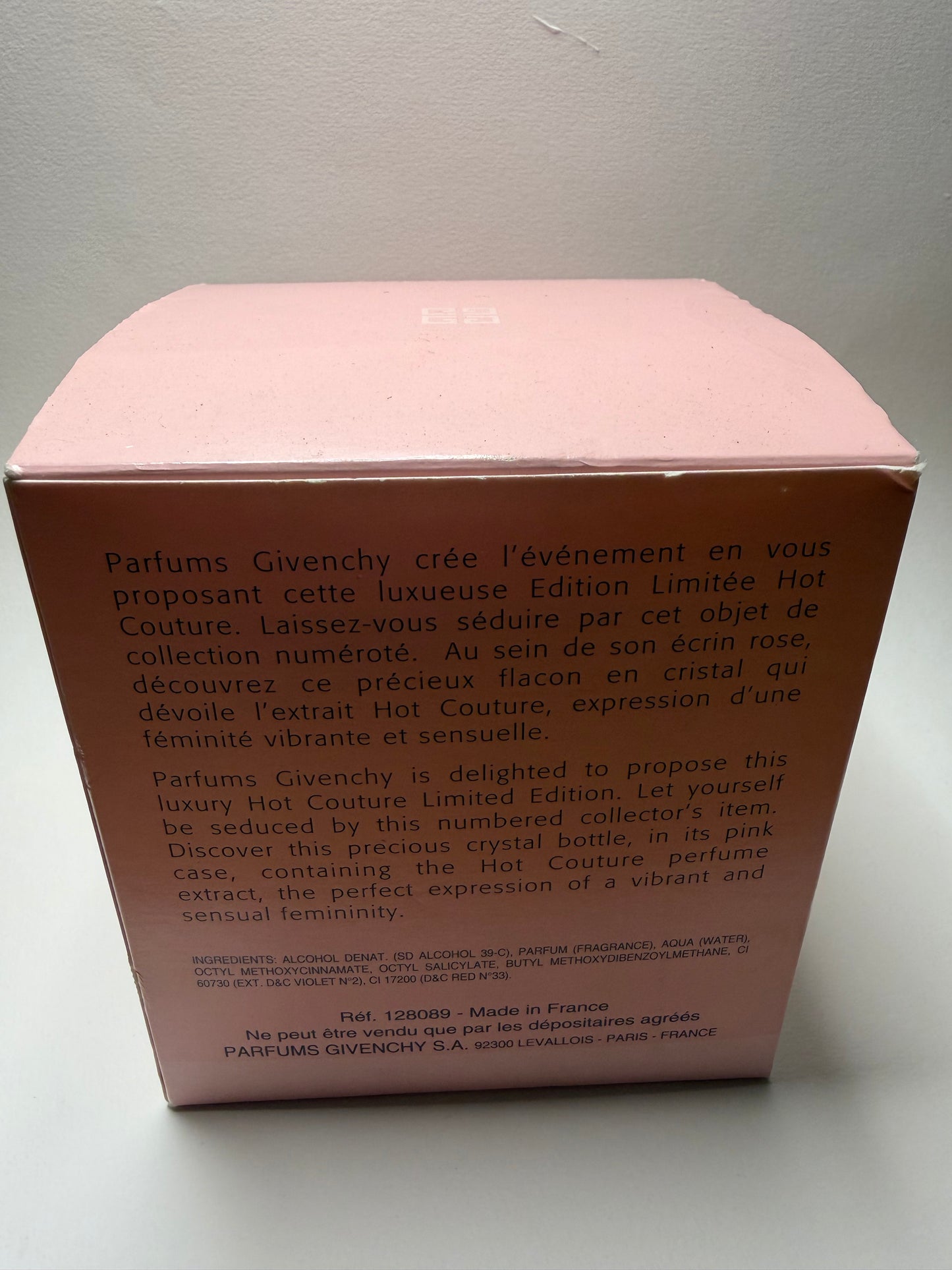 Hot Couture Givenchy parfum Limited Edition 15ml very rare