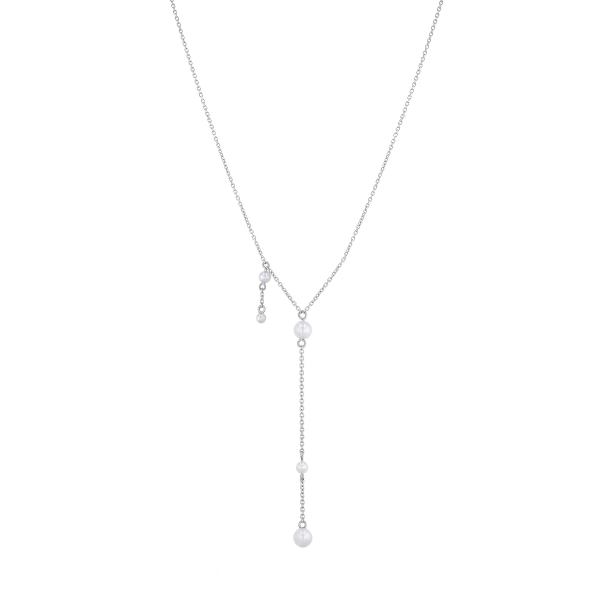 Underwater Snowfall Drop Necklace