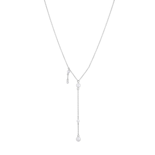 Underwater Snowfall Drop Necklace