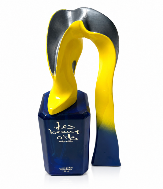 Allen Jones signed sculpture "Les Beaux Arts"  limited edition bronze sculpture perfume 1993, very rare
