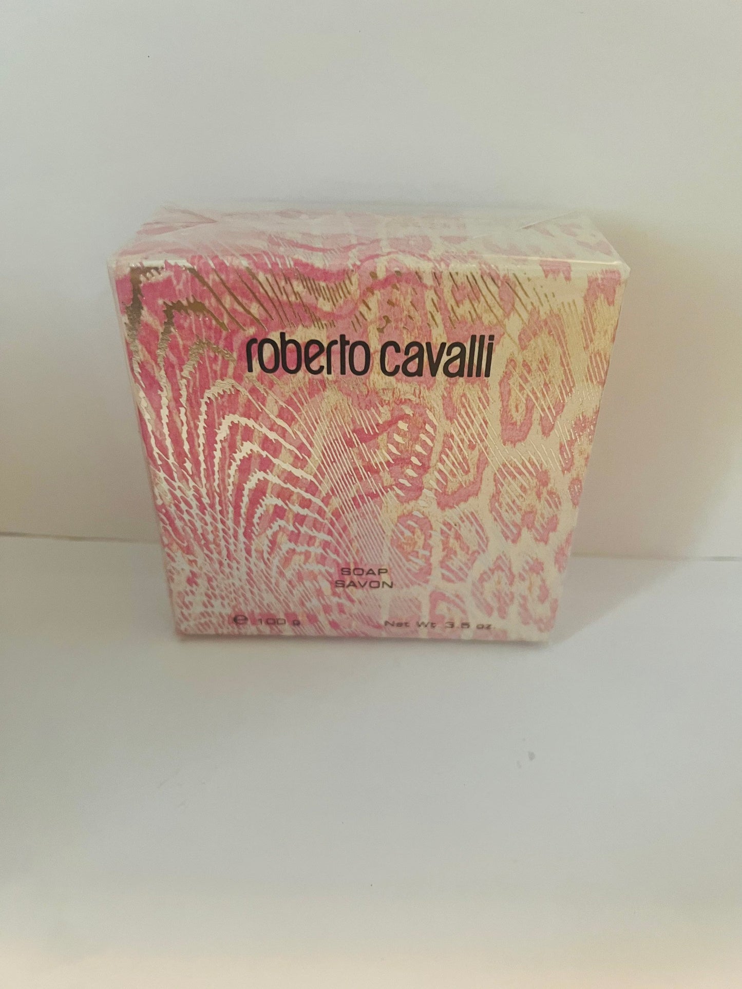 Roberto cavalli soap 100 g. rare.vintage