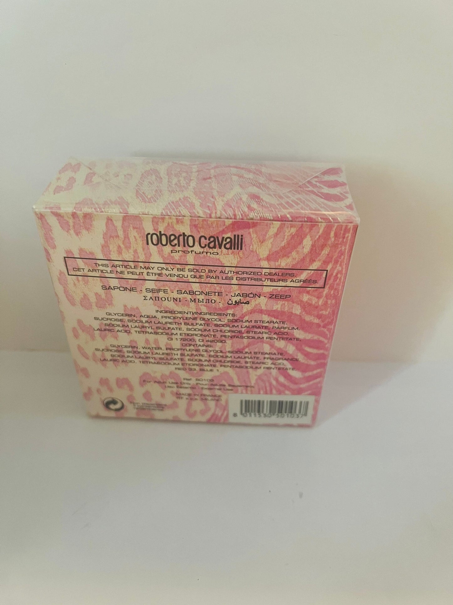 Roberto cavalli soap 100 g. rare.vintage