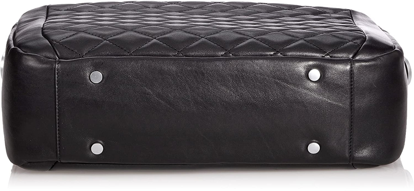 Mercedes Benz MBS06090101/DIAMONDS 3 BLACK leather bag