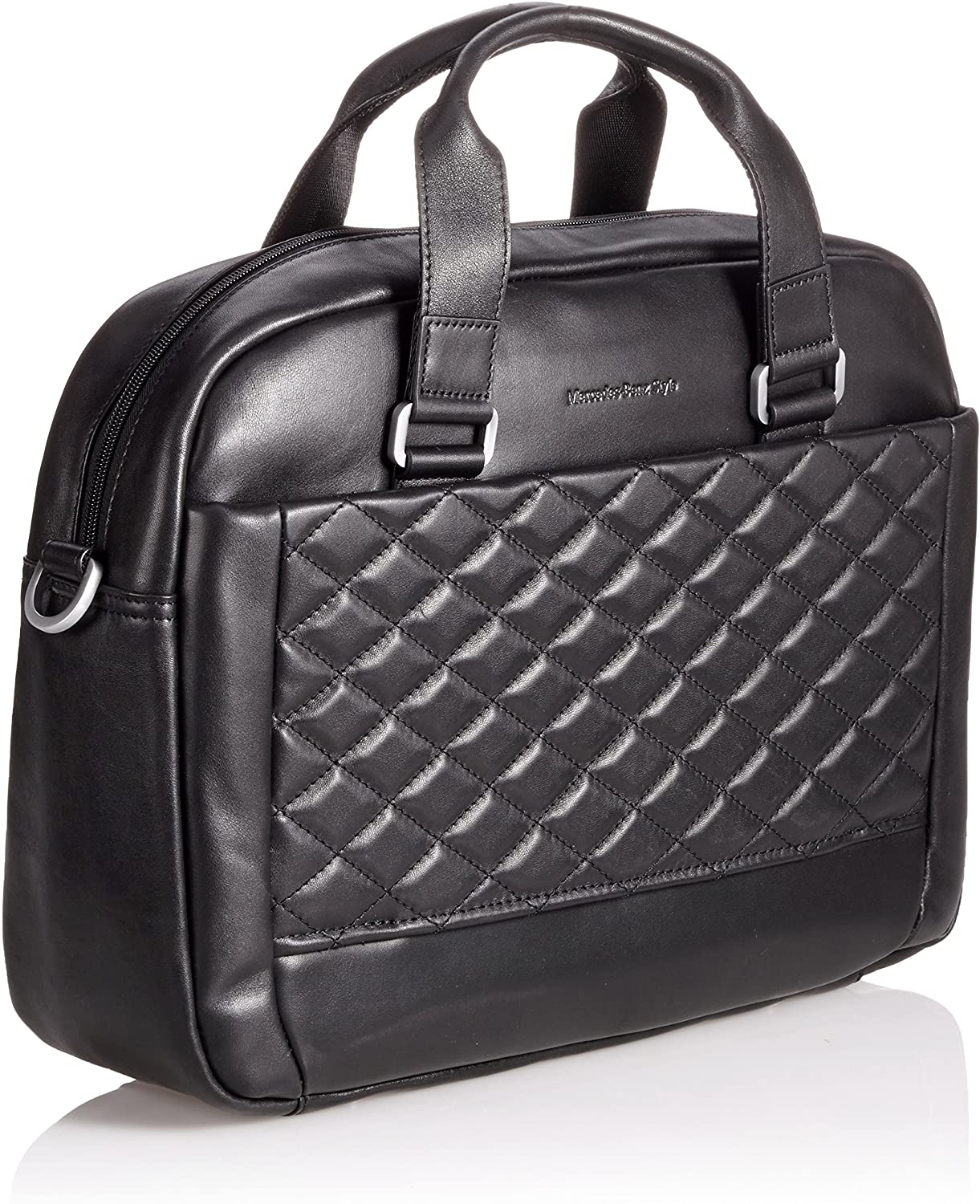 Mercedes Benz MBS06090101/DIAMONDS 3 BLACK leather bag