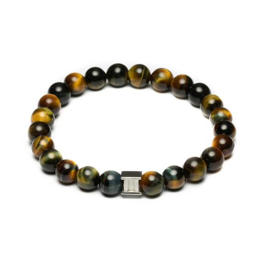 Gemini Bracelet Aventure Oeil de Tigre - M 20cm - G13M