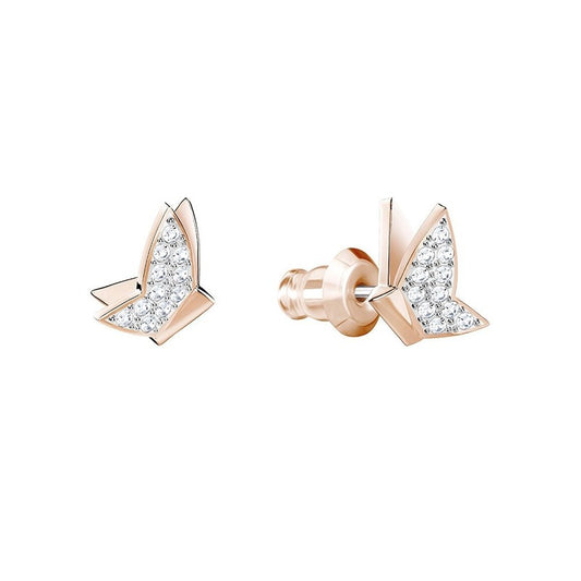 Lilia swarovski ladies earrings rose gold plated 5382367