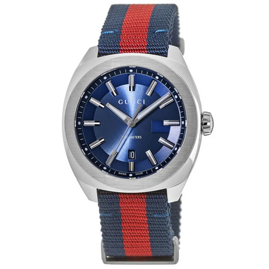 GUCCI GG2570 Sport Blue 41 mm Nato YA142304